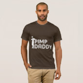 売春あっせん業者のお父さん Tシャツ (正面フル)