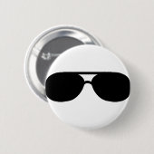 売春あっせん業者のサングラスの陰 缶バッジ (正面&裏面)