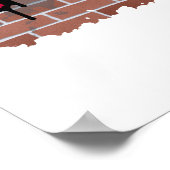 売春あっせん業者グラフィティデザイン ポスター (角)