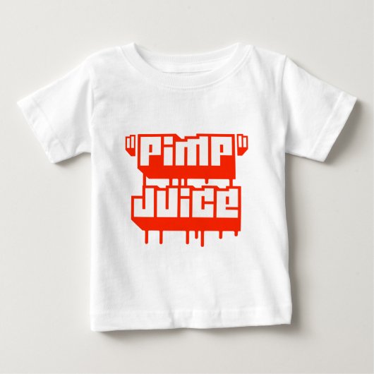 売春あっせん業者ジュース – アパレル ベビーTシャツ (正面)
