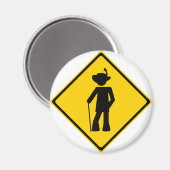 売春あっせん業者道路標識 マグネット (正面/裏面)