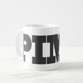 売春あっせん業者 コーヒーマグカップ (正面左)