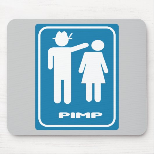 売春あっせん業者 マウスパッド (正面)