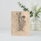 売春と狂気が世界を支配 ポストカード (スタンド正面)