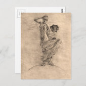 売春と狂気が世界を支配 ポストカード (正面/裏面)