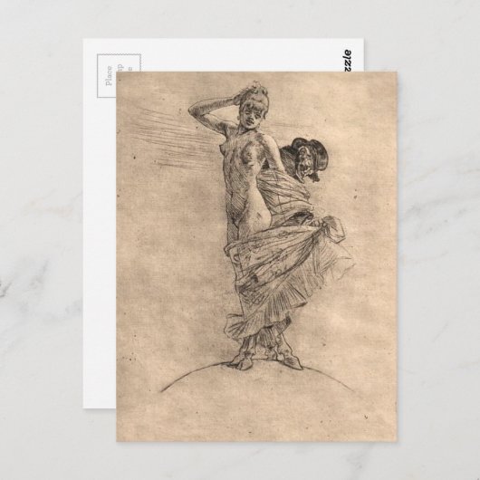 売春と狂気が世界を支配 ポストカード (正面/裏面)