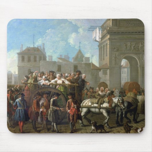 売春婦の輸送 マウスパッド (正面)