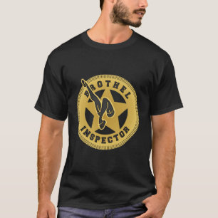 売春宿の検査官 Tシャツ