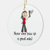 売素晴らしり セラミックオーナメント (左)