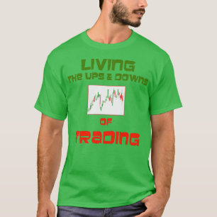 売買図の浮き沈み Tシャツ