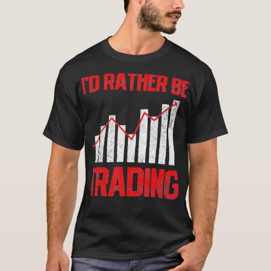 売買市場トレーダーのヴィンテージ Tシャツ (正面)