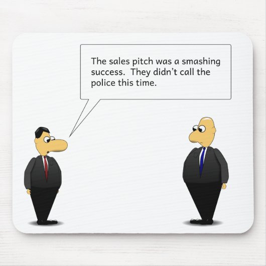 売込み口上 マウスパッド (正面)