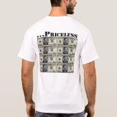 "変えて下さいあります… オバマ貴重な"貴重な手形 Tシャツ (裏面)