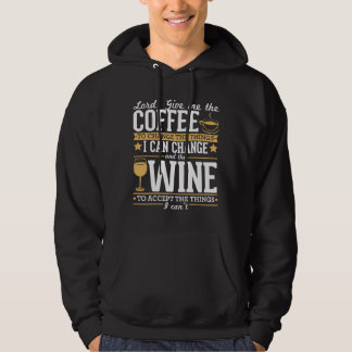 変えられるものを変えるためのコーヒーをください パーカ