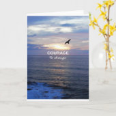 変える勇気 カード (黄色い花)