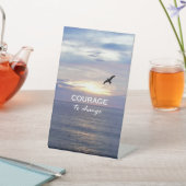 変える勇気 台座サイン (インサイチュ)