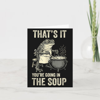 変なこと言ってんじゃねぇよ、料理に集中しろよ、コックさんよ カード