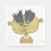 変なエイリアン スタンダードランチョンナプキン (正面)