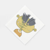 変なエイリアン スタンダードランチョンナプキン (角)