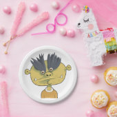 変なエイリアン ペーパープレート (パーティー)