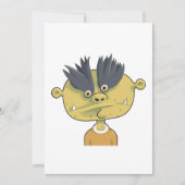 変なエイリアン 招待状 (正面)