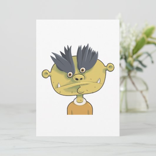 変なエイリアン 招待状 (スタンド正面)