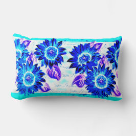 変なヒマワリ ランバークッション