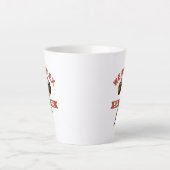 変なフレックスでもいいよね カフェラテマグ (正面)