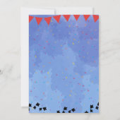 変なヤツの誕生日パーティーへの招待状 招待状 (裏面)