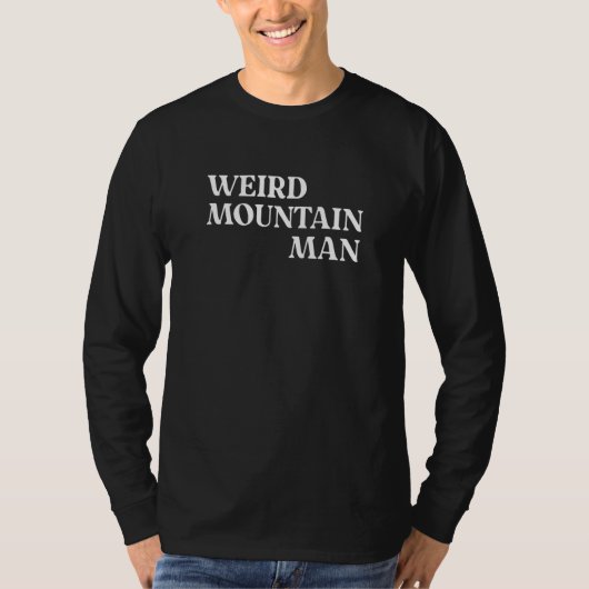 変な山男 Tシャツ (正面)