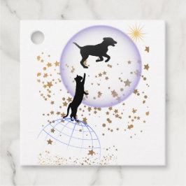 変な猫走と犬 フェイバータグ