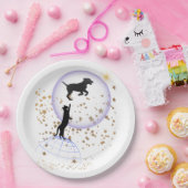 変な猫走と犬 ペーパープレート (パーティー)