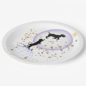 変な猫走と犬 ペーパープレート (アングル)