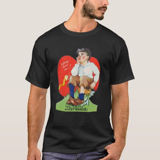 変な虫少年バレンタイン Tシャツ (正面)