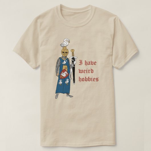 "変な趣味" ナイトTシャツ Tシャツ (デザイン正面)