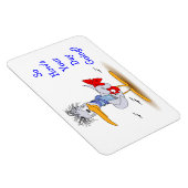 変な鳥のカモメおもしろいの日は マグネット (右側)