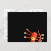 「変わったエイリアン」はがき ポストカード (正面/裏面)