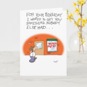 変わったギフト カード (黄色い花)