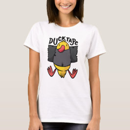 変わったダックテープの壁掛け Tシャツ