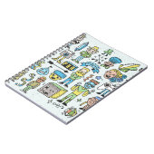 変わったヒッスタードルセット2.ヴィンテージ手 ノートブック (左側)