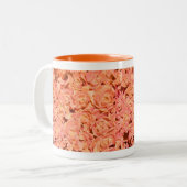 変わったモモの花の多肉植物 コーヒーカップ (正面左)