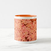 変わったモモの花の多肉植物 コーヒーカップ (中央)