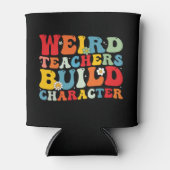 変わった先生がキャラを作る　グルービーな先生 缶クーラー (正面)