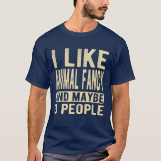 変わった動物のフレーズの友達 Tシャツ