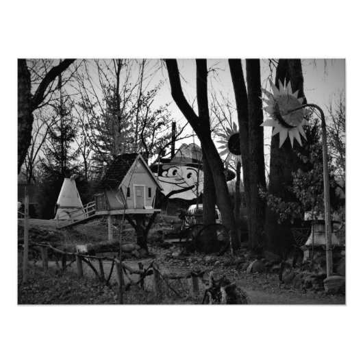 「変わった工場」 フォトプリント            (正面)