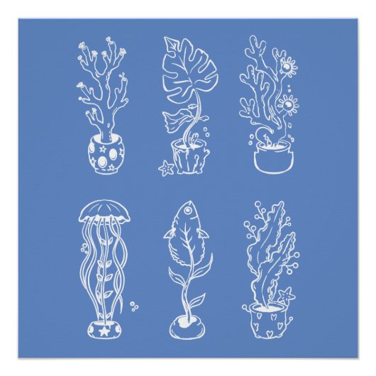 変わった植物 ポスター (正面)