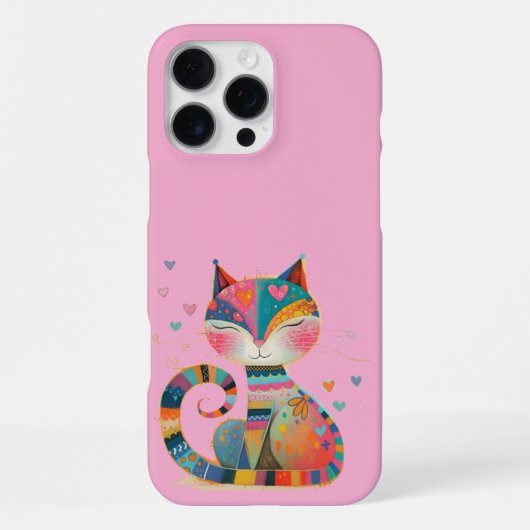 変わった猫 iPhoneケース (裏面)