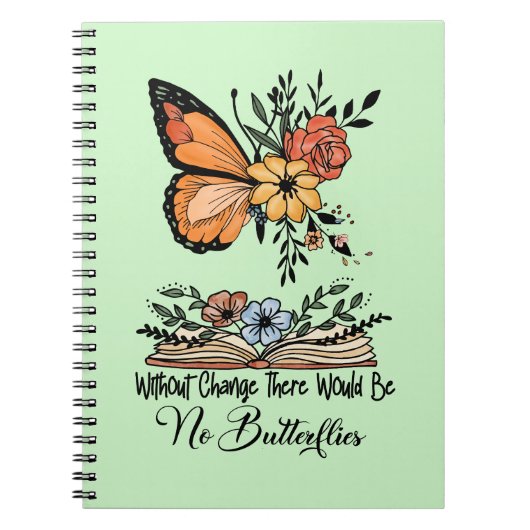 変わりなく蝶は存在しないだろう ノートブック (正面)