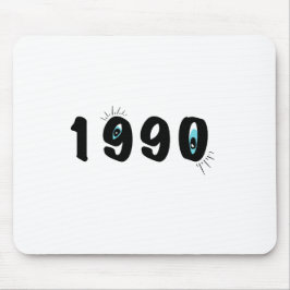 変わり種の1990アイグラフィックマウスパッド | アーティスティックな90年代 マウスパッド