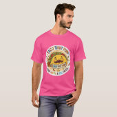 変わり種タコステッカーデザイン - カラフルなフードファッション Tシャツ (正面フル)